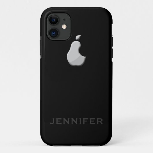 coque iphone de poire de salade d'iFruit (Dos)