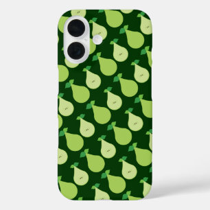 Coque iphone de poire vert moderne