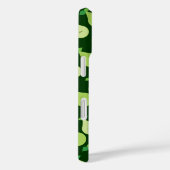 Coque iphone de poire vert moderne (Verso / Droite)