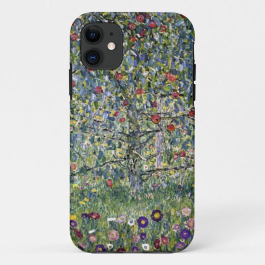 Coque iphone de pommier de Gustav Klimt (Dos)