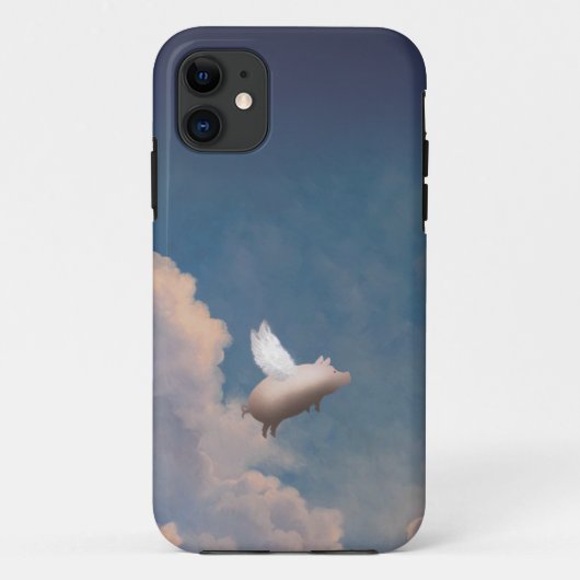 coque iphone de porc de vol (Dos)
