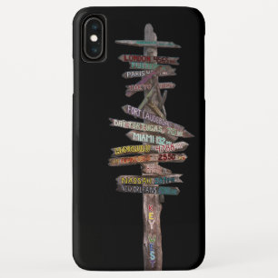 Coque iphone de poste des signes Ouest