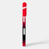 Coque iphone de poster de animal graphique noir ro (Verso / Droite)