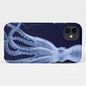Coque iphone de poulpe (Dos (Horizontal))