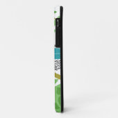 Coque iphone de printemps des oiseaux et des lapin (Dos/Gauche)