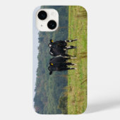 Coque iphone de problèmes de bovins doubles (Verso)