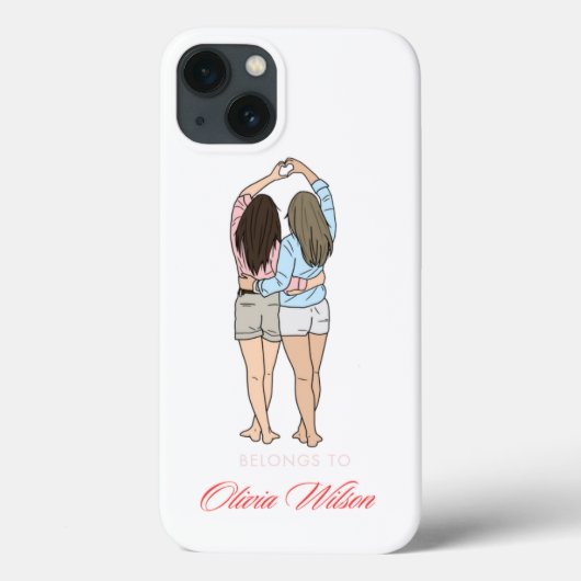 Coque iphone de protection élégant (Verso)