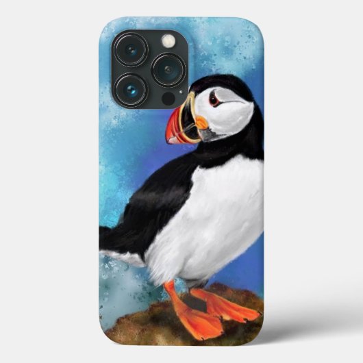 Coque iphone de Puffin Atlantique (Verso)