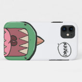 Coque iphone de RAWR (Dos (Horizontal))