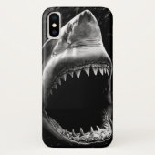 Coque iphone de requin noir (Dos)