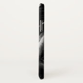 Coque iphone de requin noir (Dos/Droite)