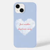 Coque iphone de rêve avec Arrière - plan cloud (Verso)