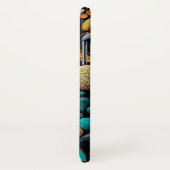 coque iphone de rochers colorés (Dos/Droite)