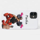 Coque iphone de salle de sport (Dos (Horizontal))
