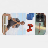 Coque iphone de salle de sport (Dos (Horizontal))
