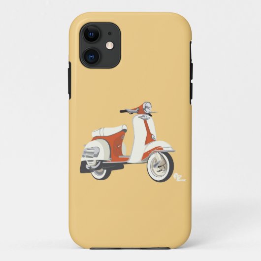 Coque iphone de scooter (Dos)