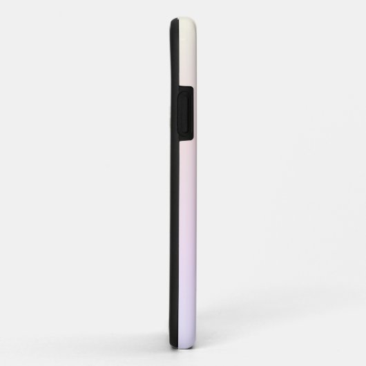 Coque iphone de script manuscrit violet (Dos/Droite)