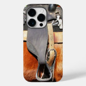 Coque iphone de selle de cheval (Verso)