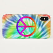 Coque iphone de signe de paix de conception de (Dos (Horizontal))