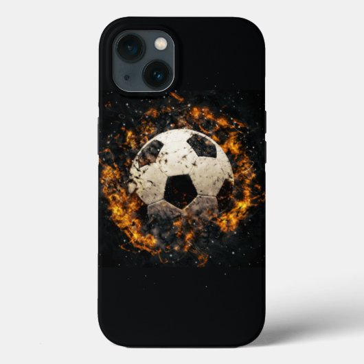 Coque iphone de soccer - Coques durs magnétiques (Verso)