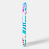 Coque iphone de teinture de teinture rose bleu ble (Verso / Droite)