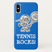 Coque iphone de tennis pour garçons (Dos)
