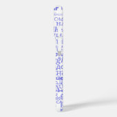 Coque iphone de texte d'intégrité (Verso / Gauche)