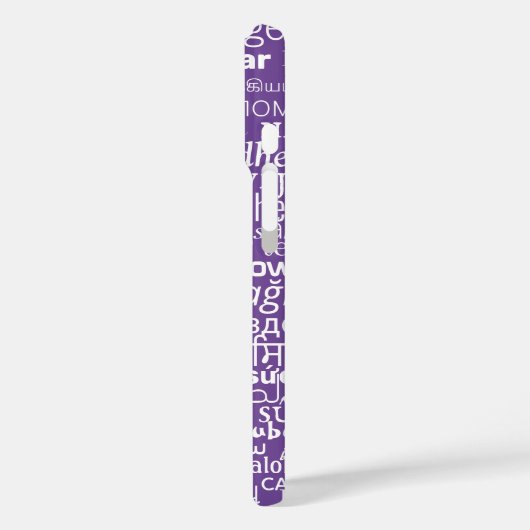 Coque iphone de texte d'intégrité (Verso / Gauche)