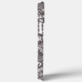 coque iphone de texte multilingue Merci (Verso / Droite)