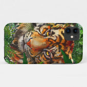 Coque iphone de Tigre de la Jungle | iPhone Tiger (Dos (Horizontal))
