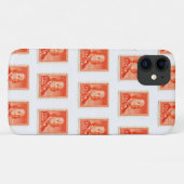 Coque iphone de timbres de poste des États-Unis (Dos (Horizontal))