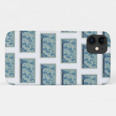Coque iphone de timbres de poste des États-Unis (Dos (Horizontal))