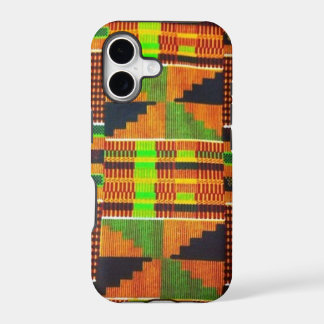 Coque iphone de tissu de boue de Kente