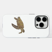 Coque iphone de tortue (Verso (horizontal))
