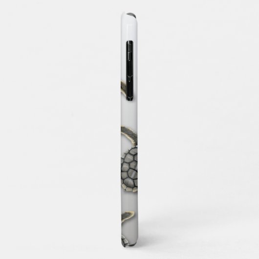 Coque iphone de tortue de mer à latback (Dos/Gauche)