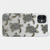 Coque iphone de tortue de mer à latback (Dos (Horizontal))