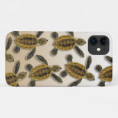 Coque iphone de tortue de mer Hawksbill (Dos (Horizontal))