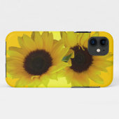 Coque iphone de tournesol de cas de l'iPhone 5 de (Dos (Horizontal))