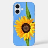 Coque iphone de tournesol jaune (Verso)