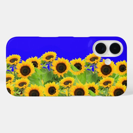 Coque iphone de tournesols (Verso (horizontal))