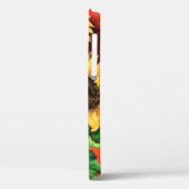 Coque iphone de tournesols (Verso / Gauche)
