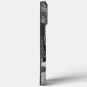 Coque iphone de train à vapeur rouge à l'ancienne (Verso / Droite)