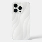 Coque iphone de vague blanche (Verso)