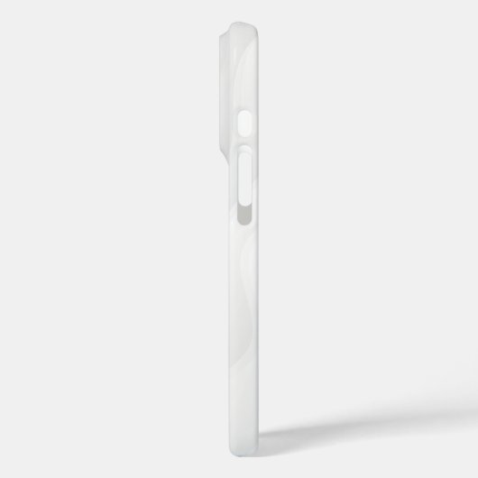 Coque iphone de vague blanche (Verso / Gauche)