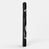 Coque iphone de vampire de rose de noir (Dos/Droite)