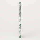 Coque iphone de verdure d'hiver (Dos/Gauche)