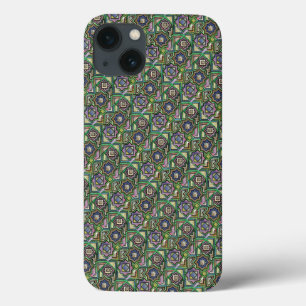 Coque iphone de verre d'art