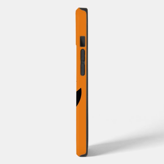 Coque iphone de visage Jack-o'lanterne d'Halloween (Verso / Gauche)