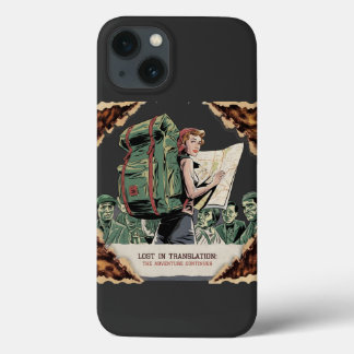 Coque iphone de voyage solo classique | Conception