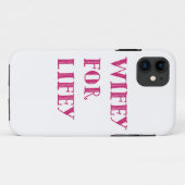 Coque iphone de Wifey (Dos (Horizontal))